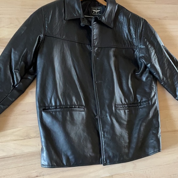 Size XL R.G.A. Repotage High Qulity Leather Jacket - Picture 2 of 5